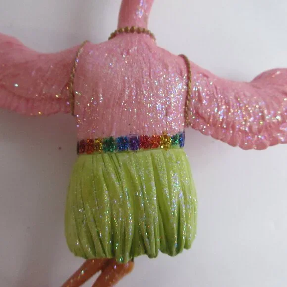 December Diamonds 2003 FELIPA & FELIPE THE FLAMINGO Christmas Ornaments - Picture 9 of 16